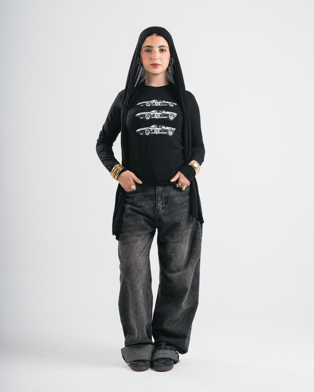 Sprint Long Sleeve Baby Tee