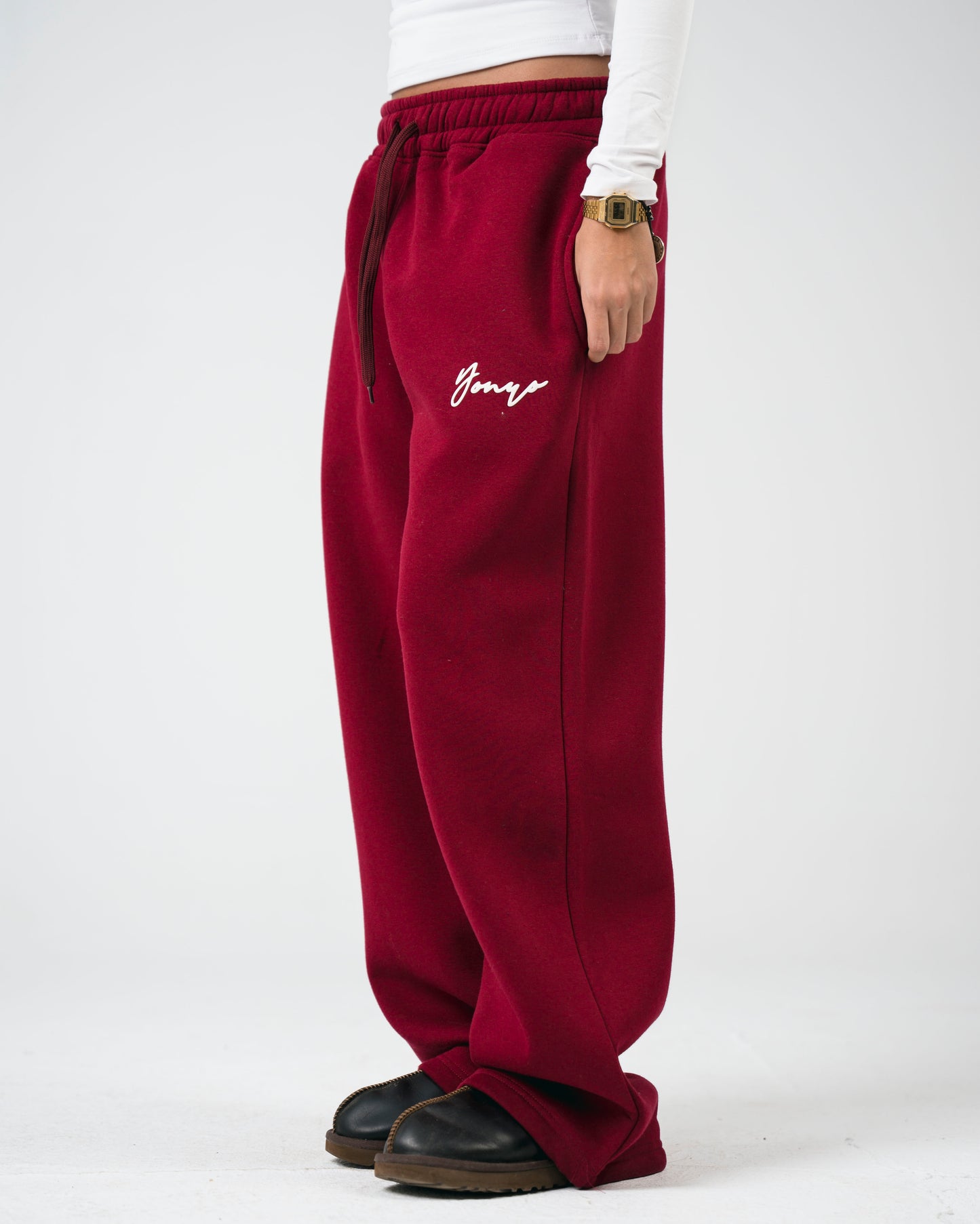 Burgundy“SWEATPANTS”