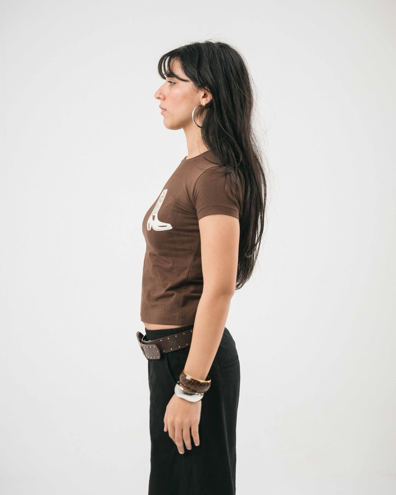 Cow Girl Baby Tee