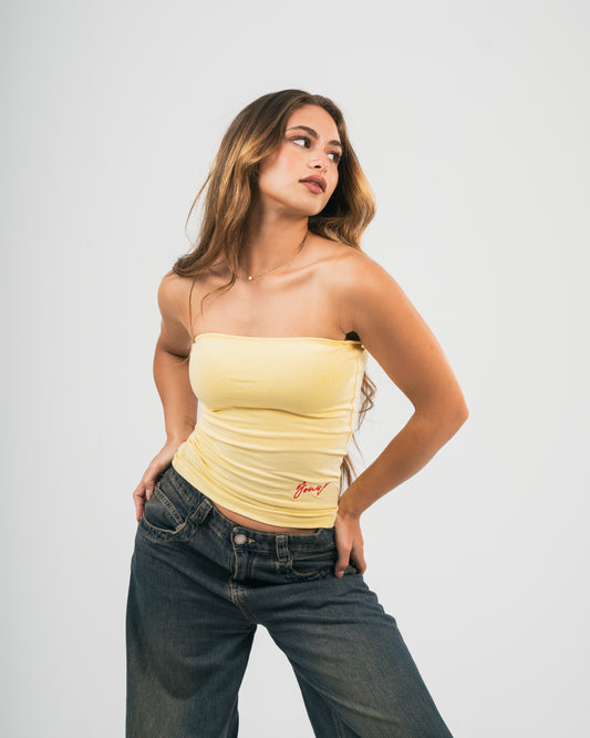 Yellow Tube Top
