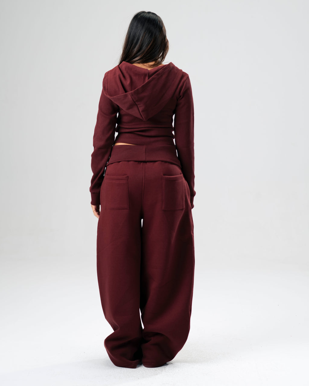 OFF-Duty Set in Burgundy