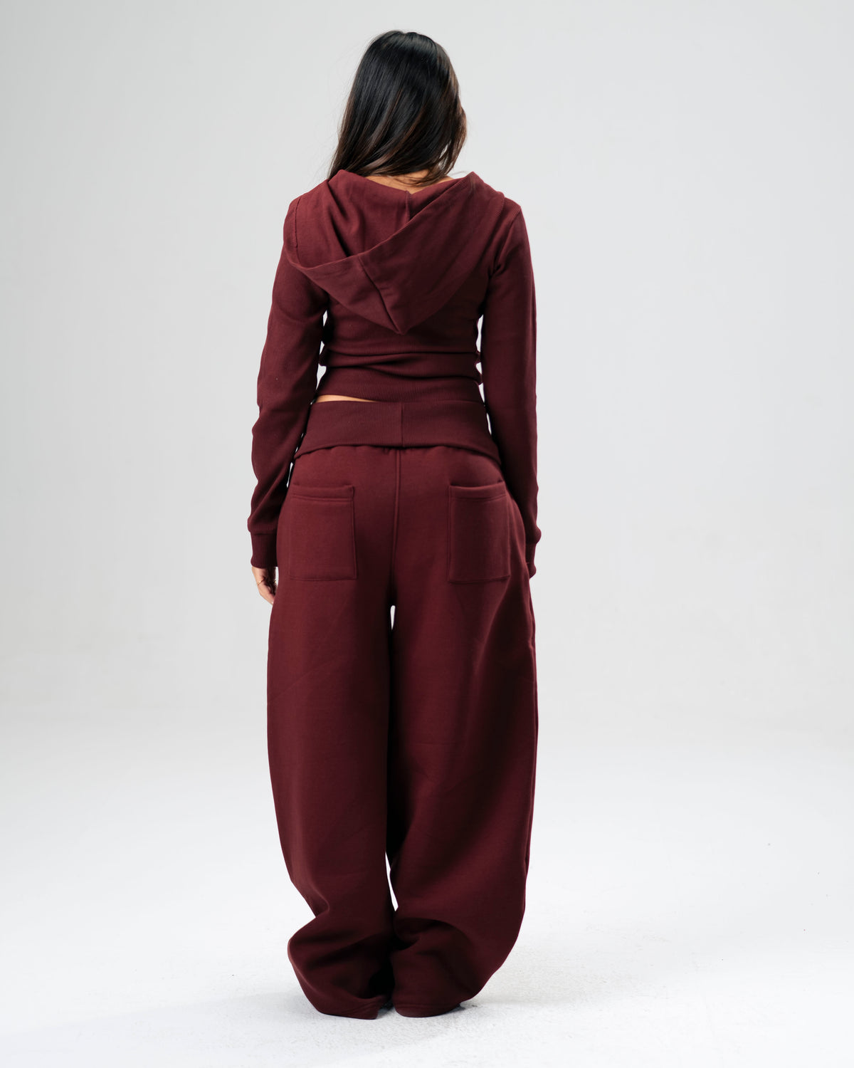OFF-Duty Set in Burgundy
