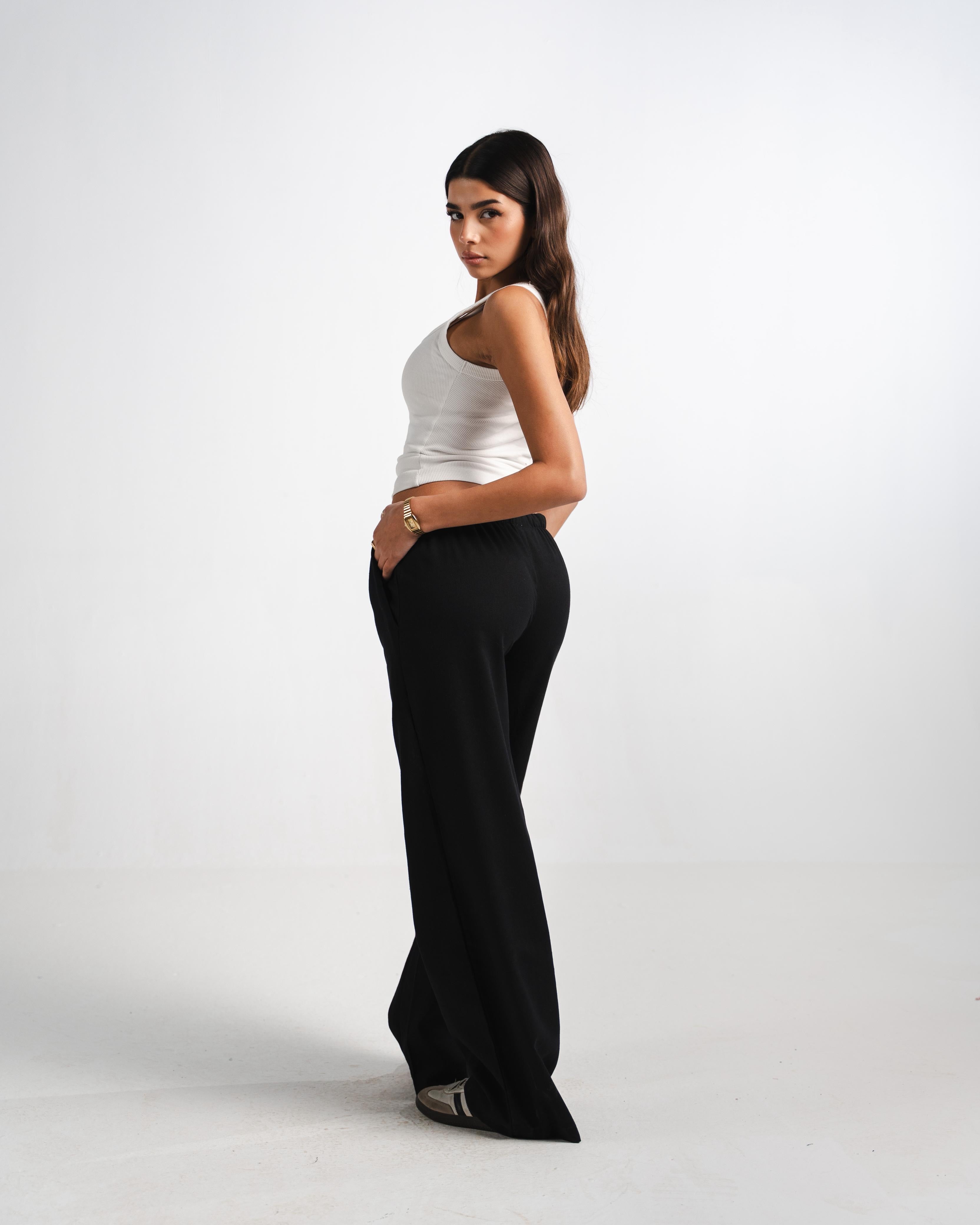 Black Linen Pants
