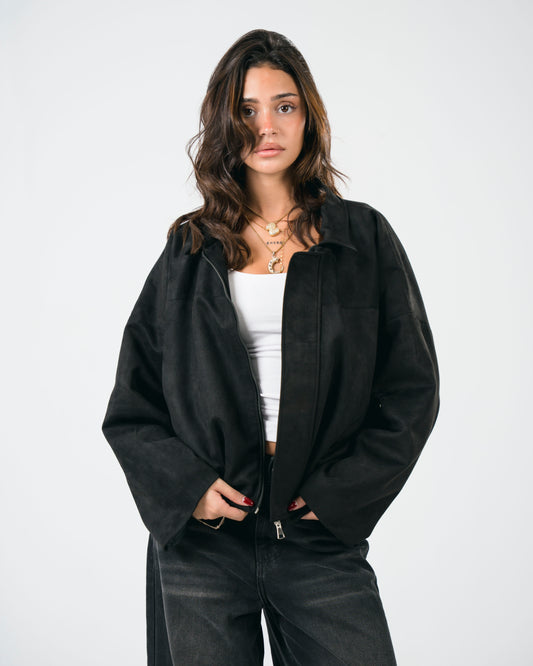Black Suede Jacket