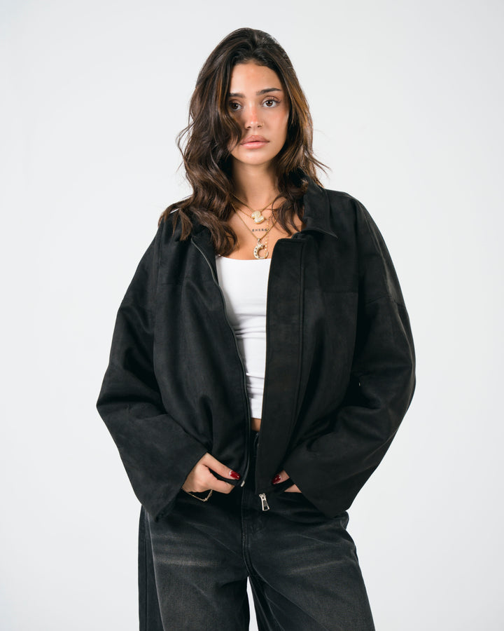 Black Suede Jacket