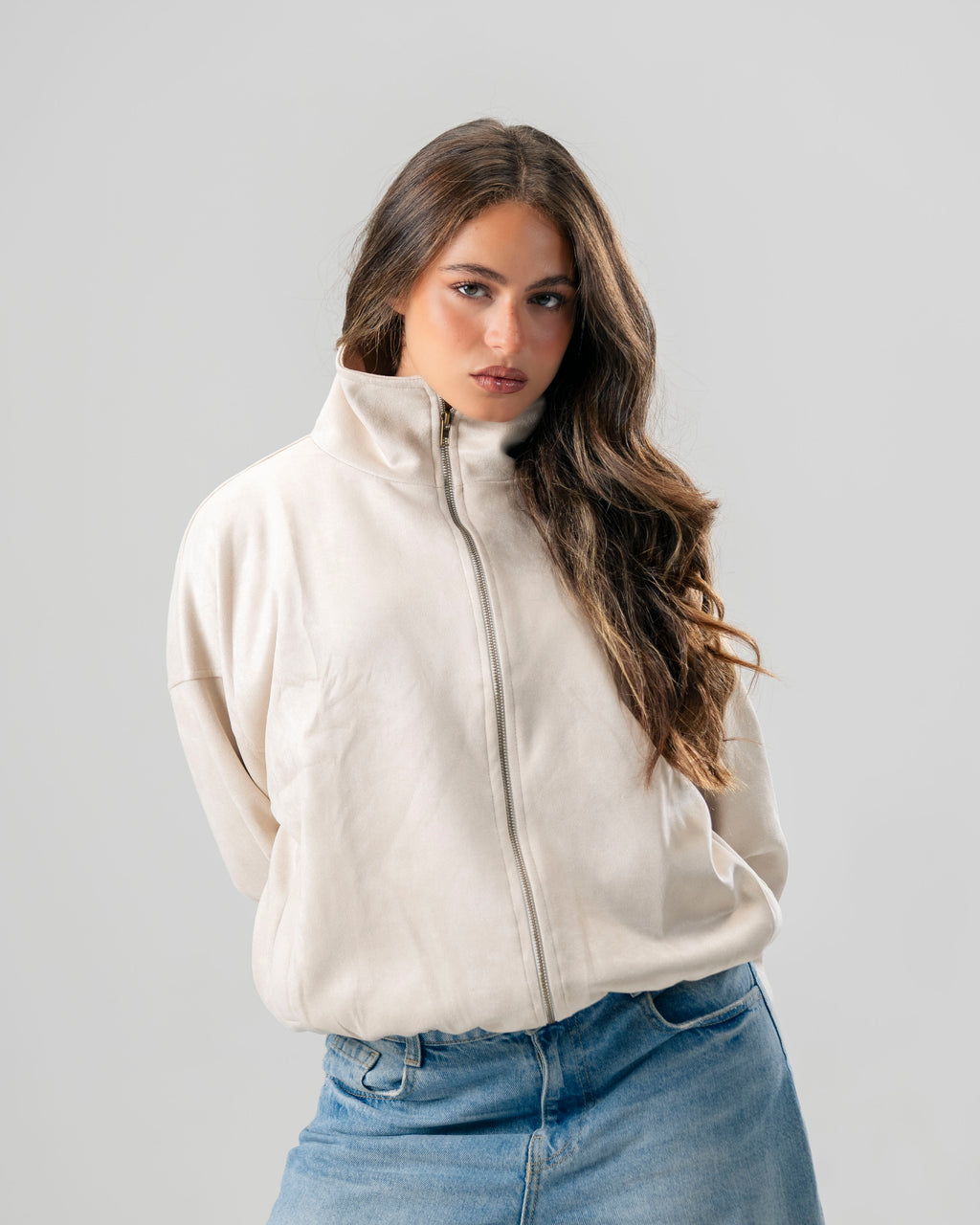 Beige Everyday Jacket