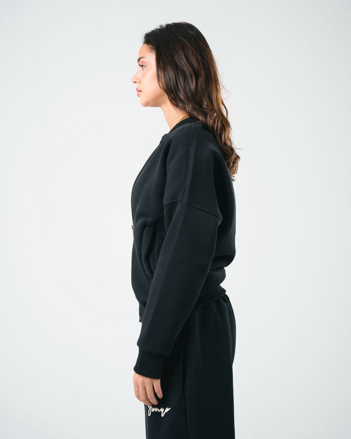 Black Zip-Up Jacket