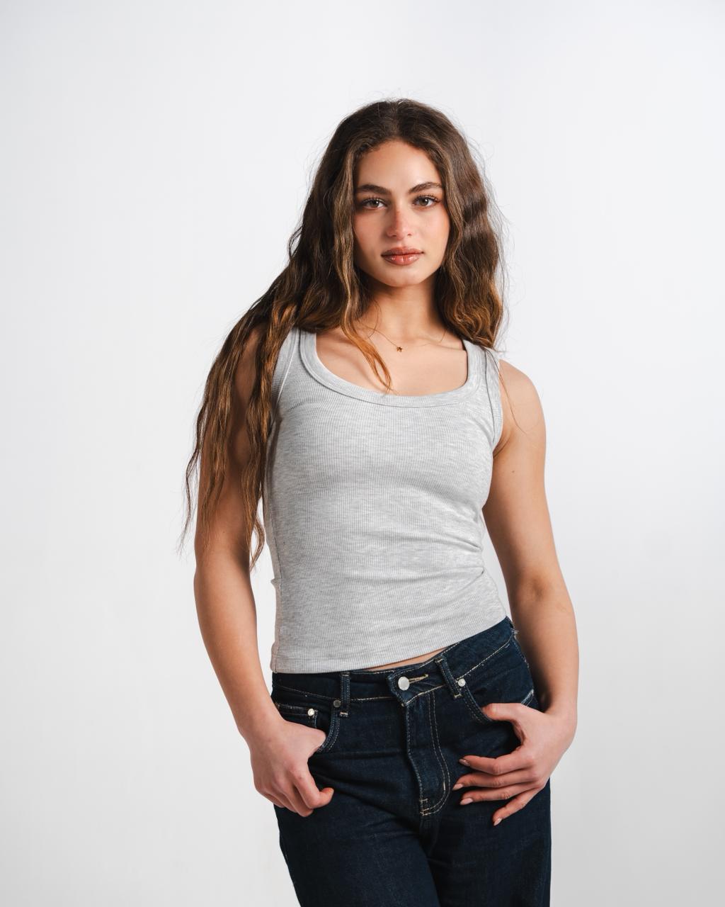 Grey Tank Top