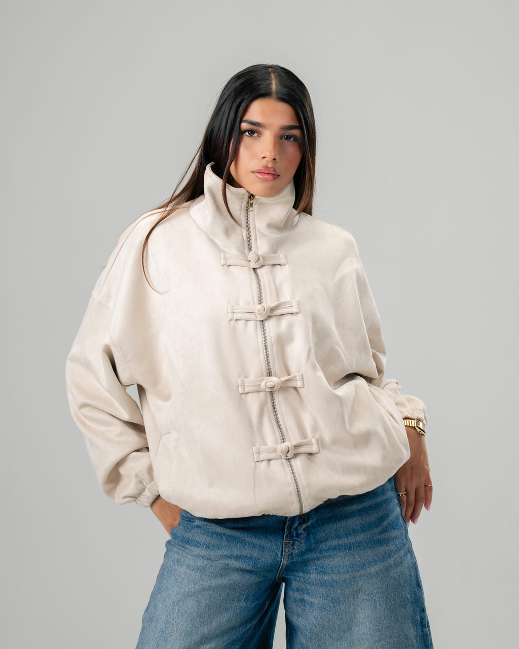 Off-Duty Jacket In Beige