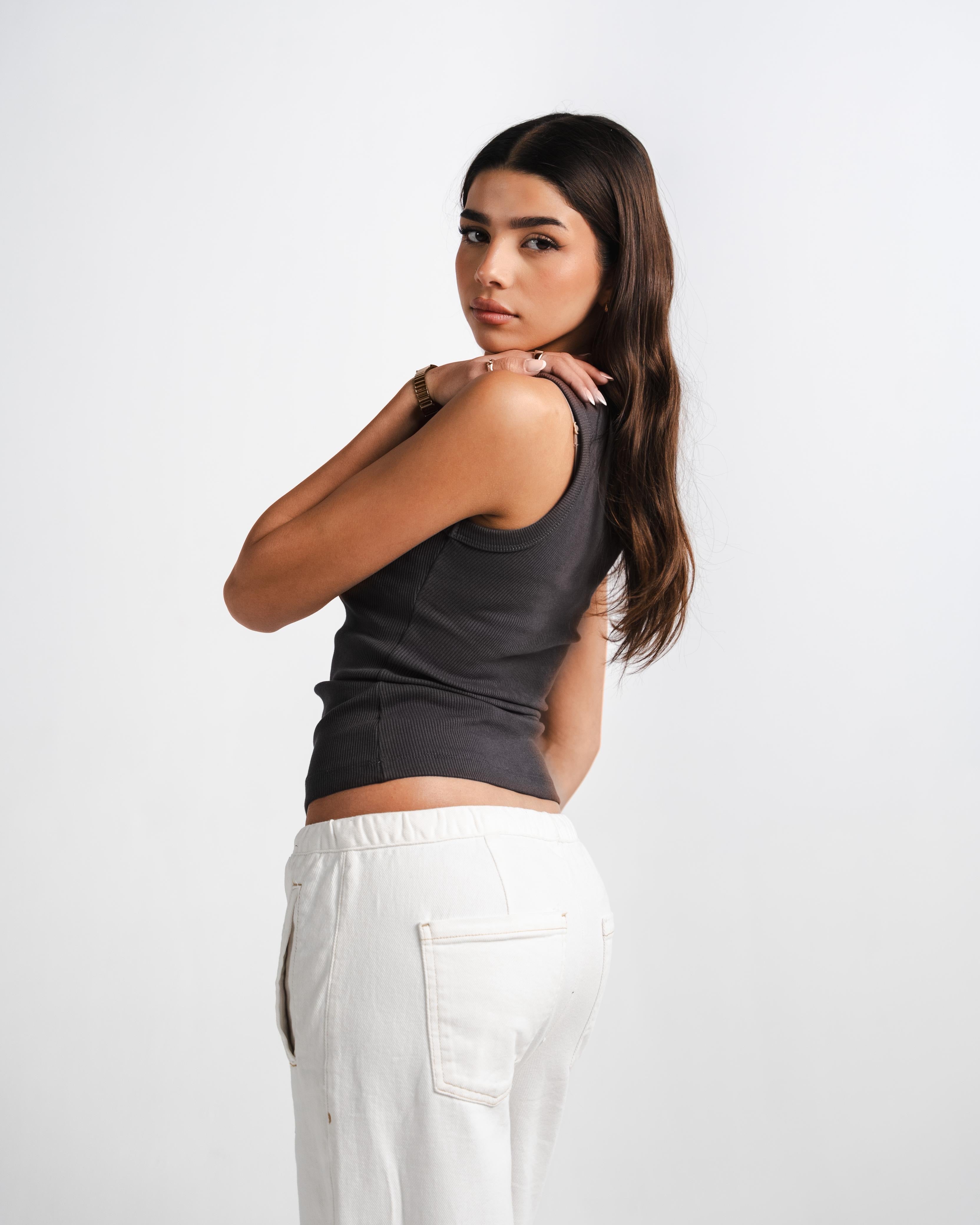 Dark Grey Tank Top