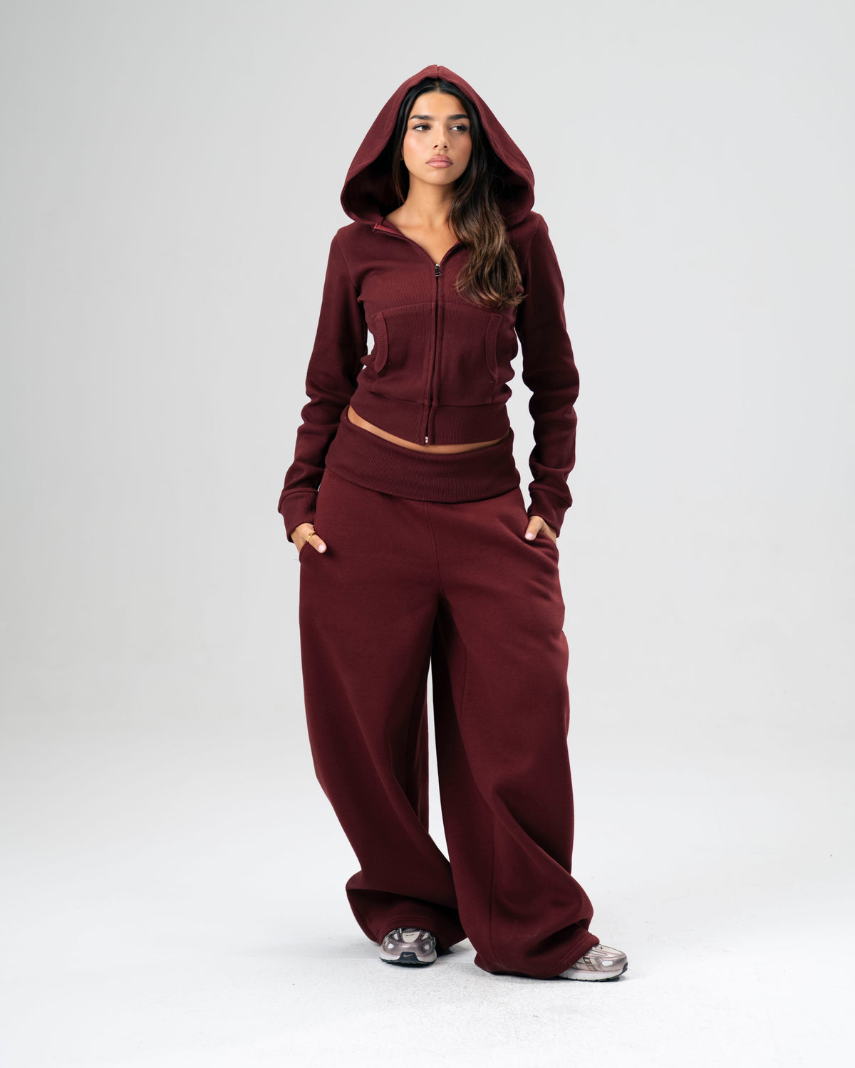 OFF-Duty Set in Burgundy