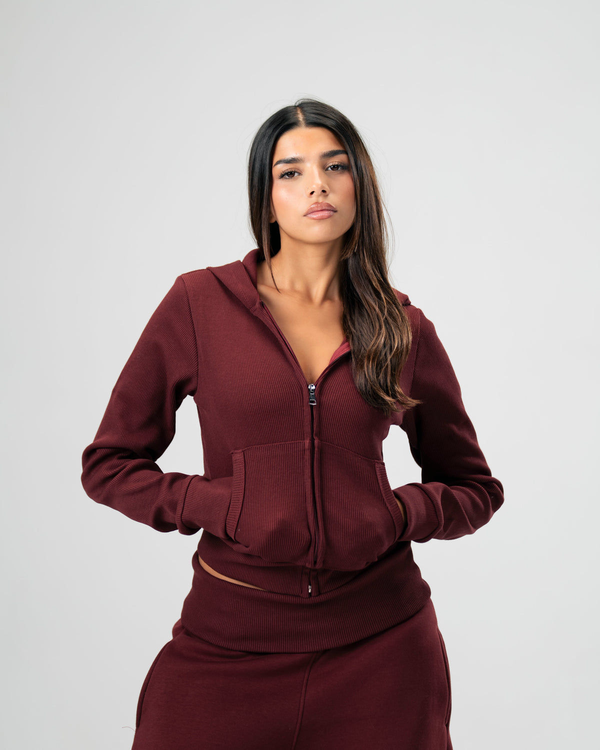 OFF-Duty Set in Burgundy