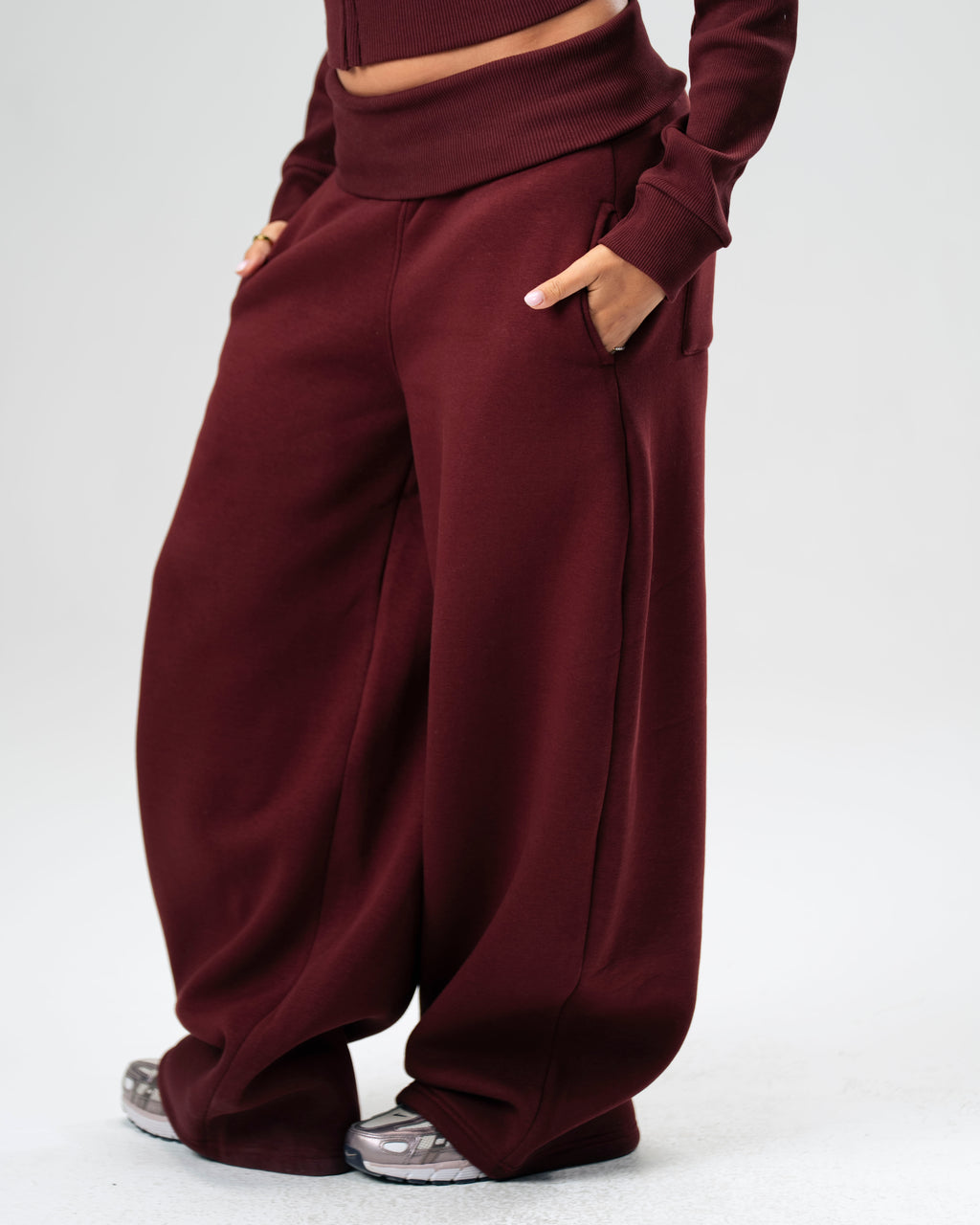 OFF-Duty Set in Burgundy