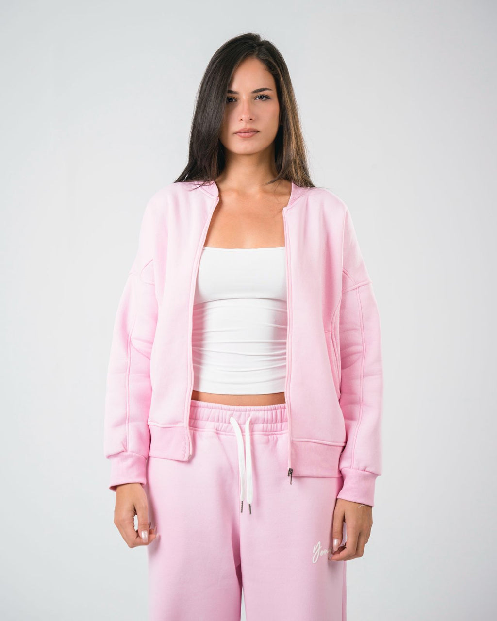Pink Zip-Up Jacket