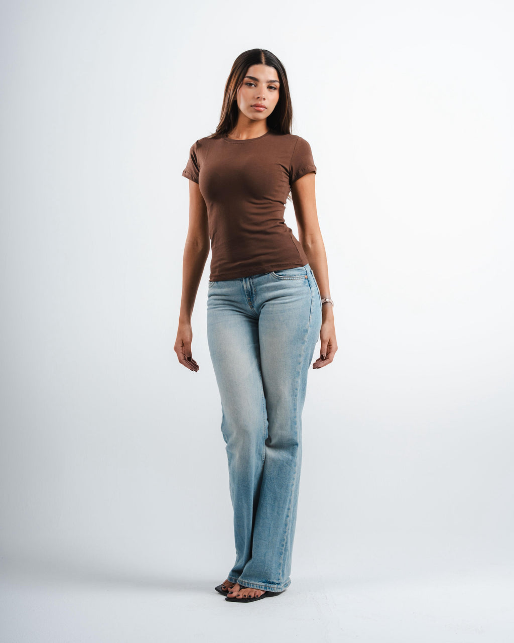 Brown Basic Top