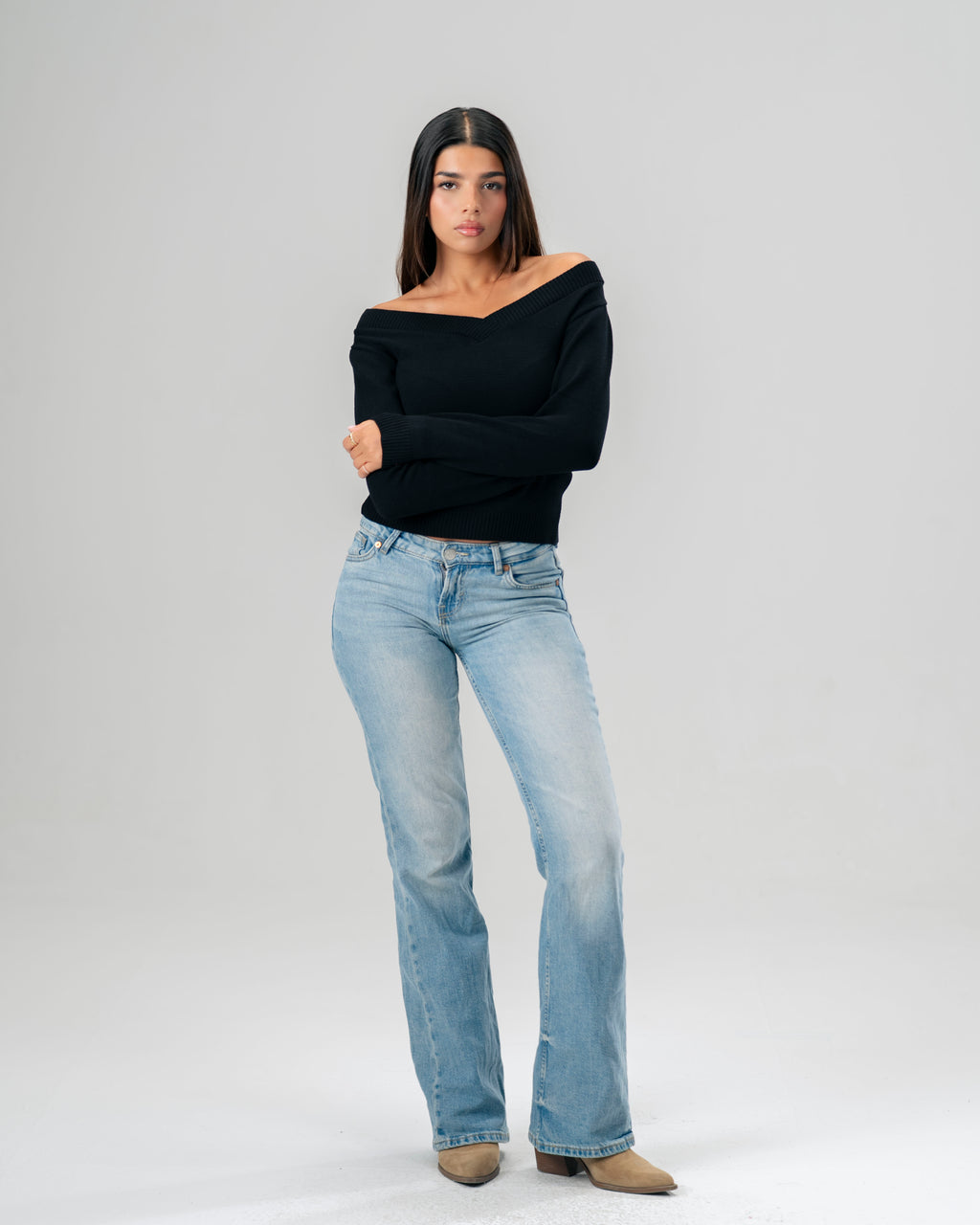 The Ballet Knit Sweater Black