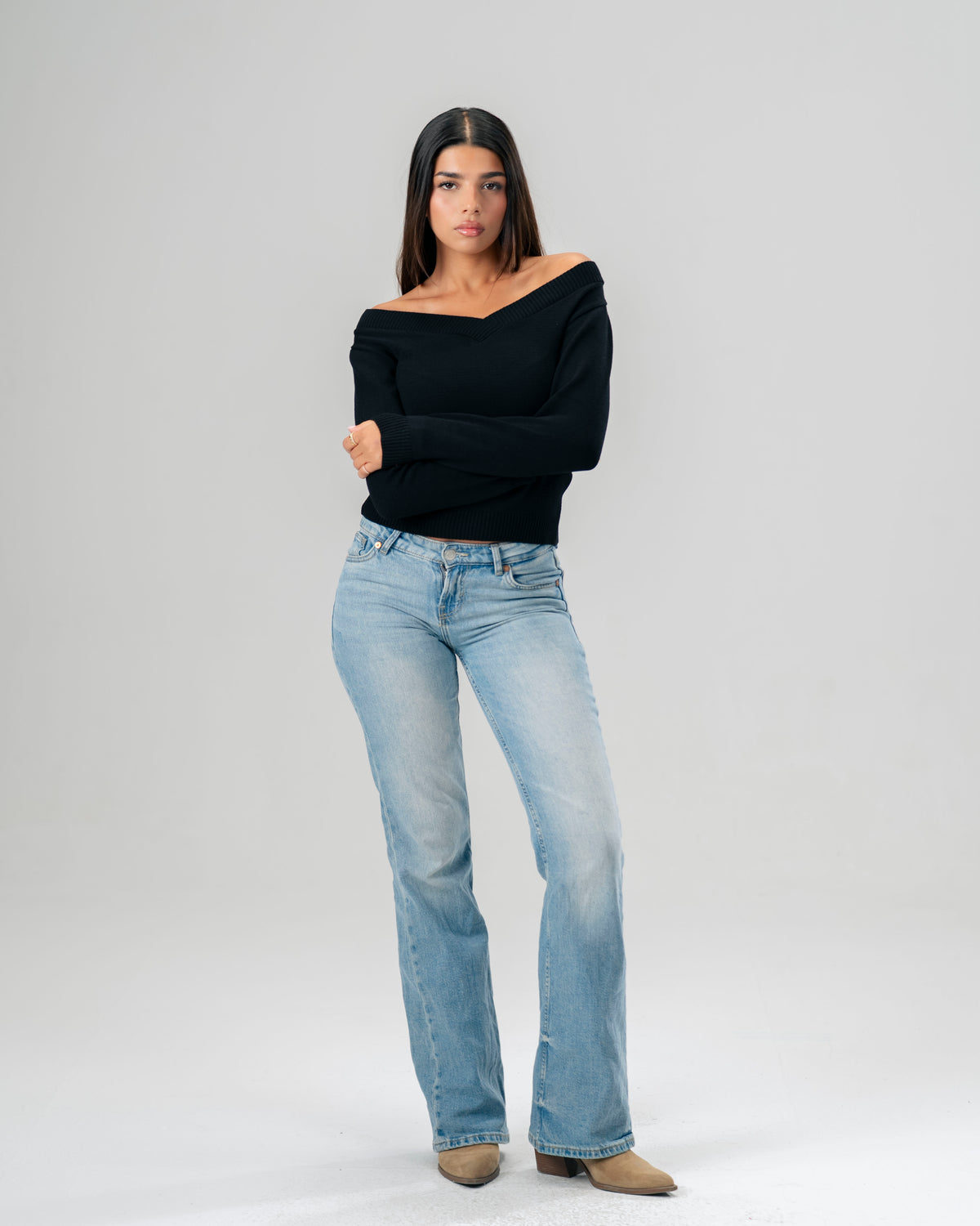 The Ballet Knit Sweater Black