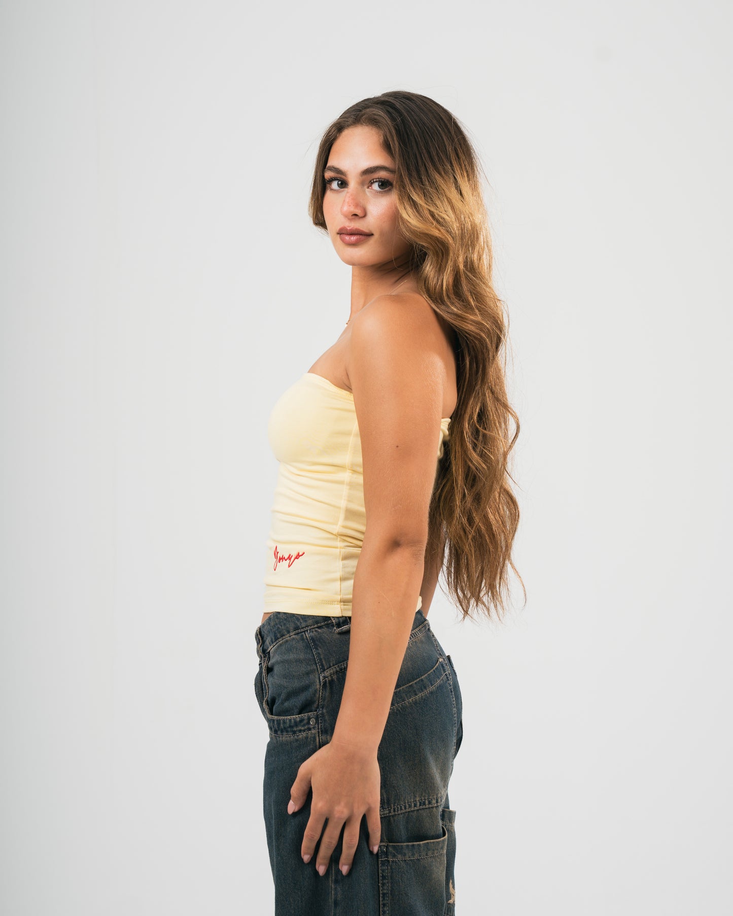 Yellow Tube Top