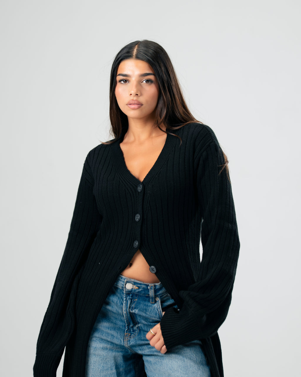 Black Slow Days Cardigan