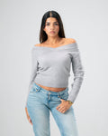 The ballet Knit Sweater Grey