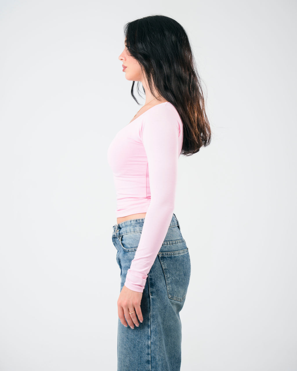 Square Pink Top