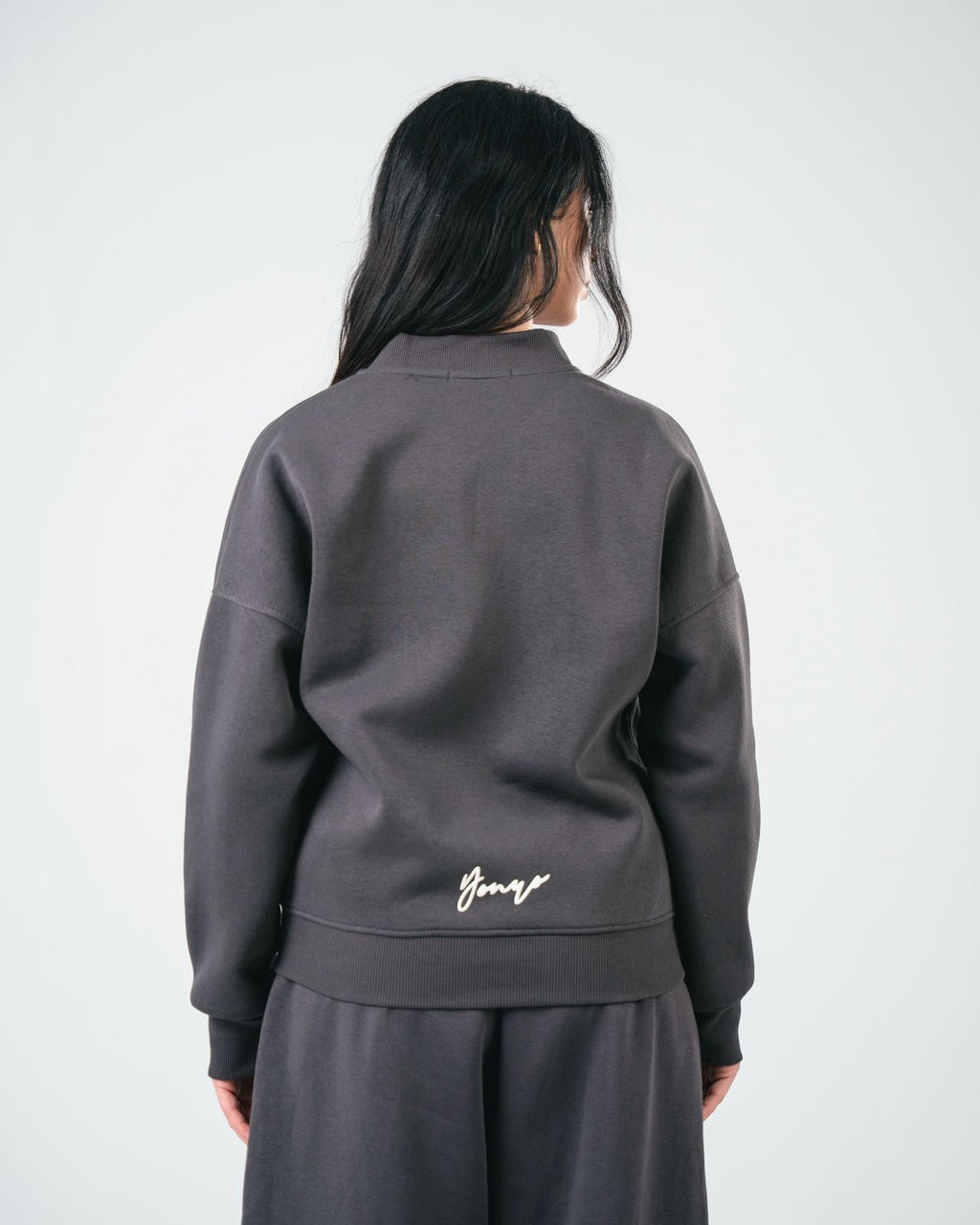 Dark grey Zip-Up Jacket