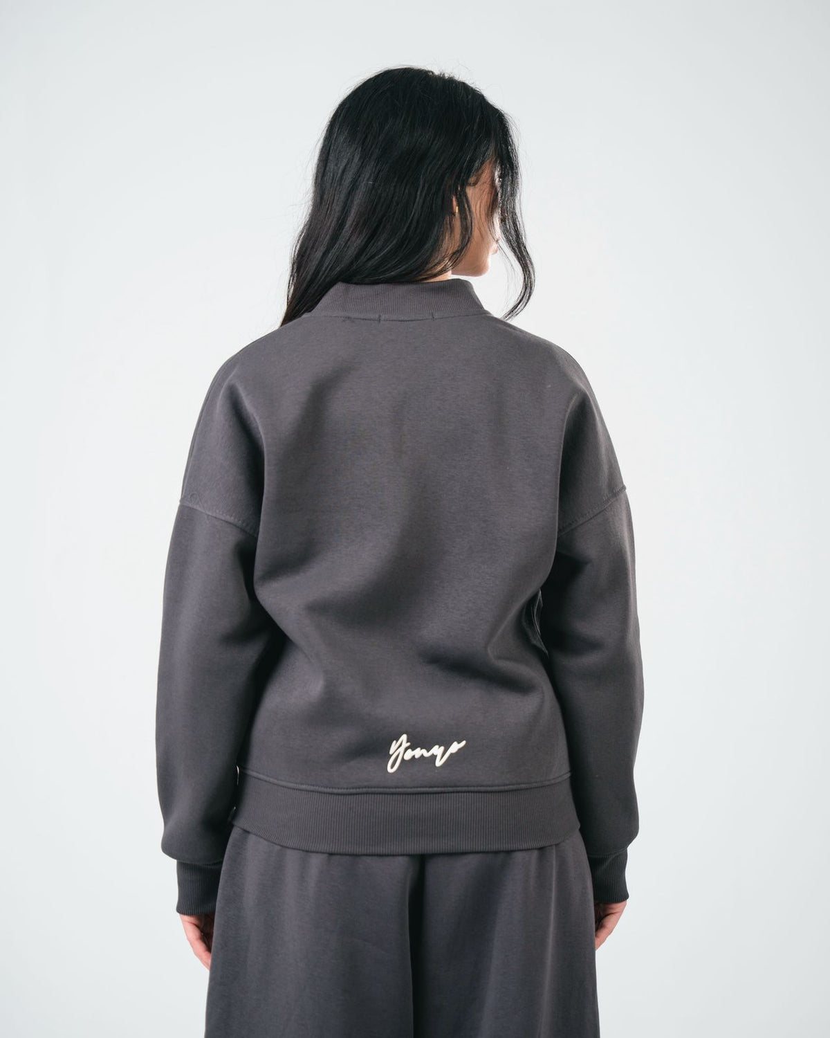 Dark grey Zip-Up Jacket