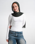 White Long Sleeve Top