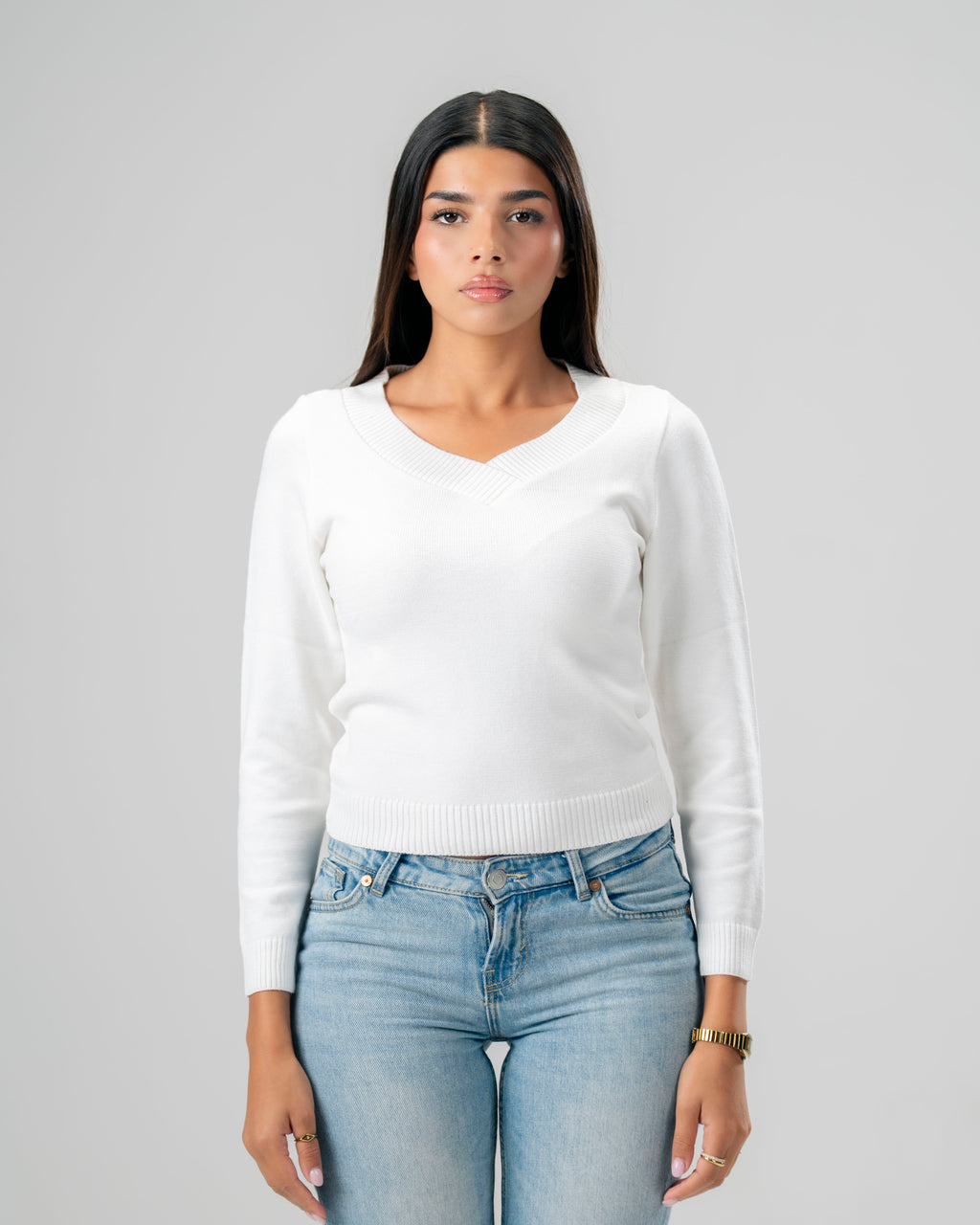 The Ballet knit Sweater White
