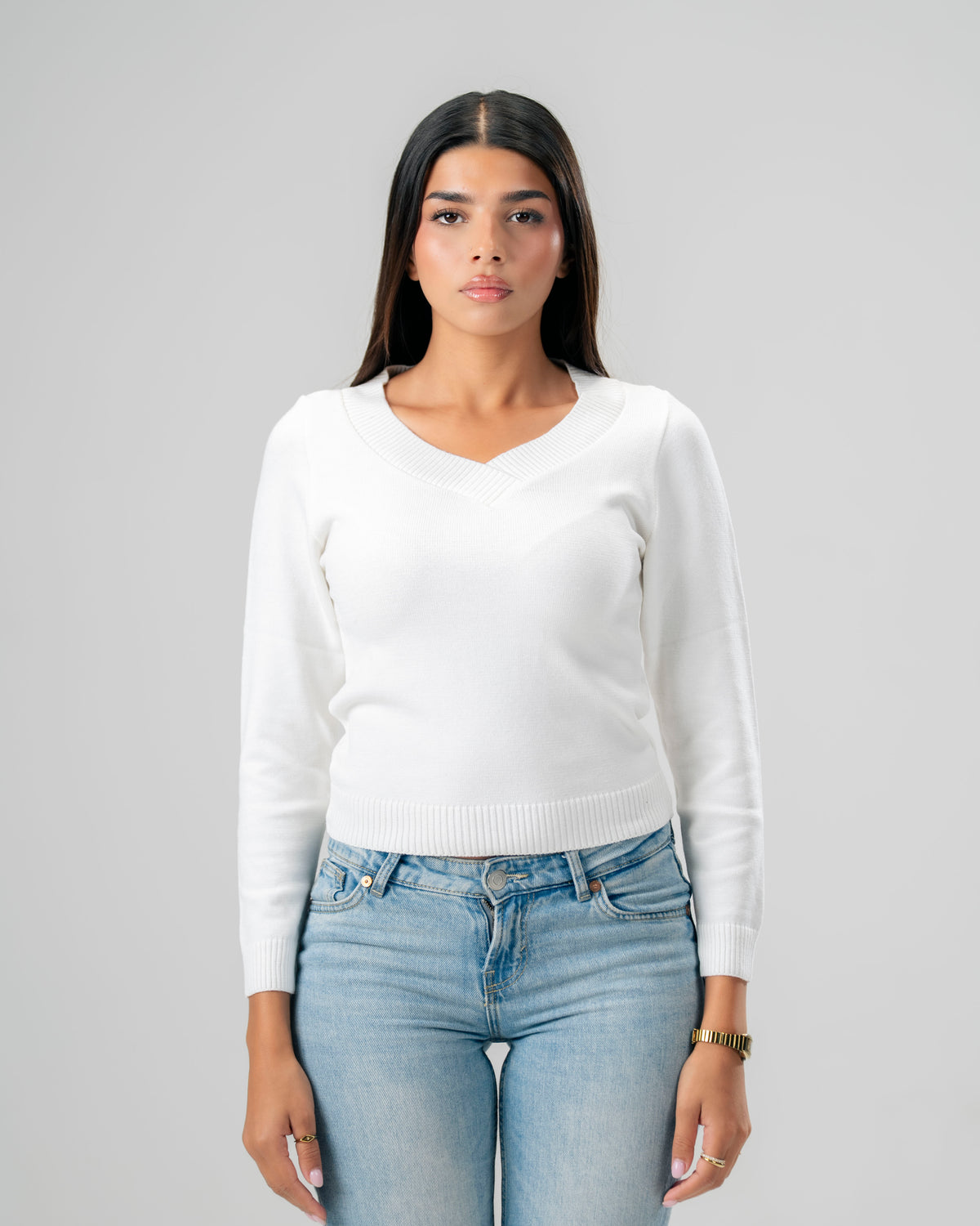 The Ballet knit Sweater White