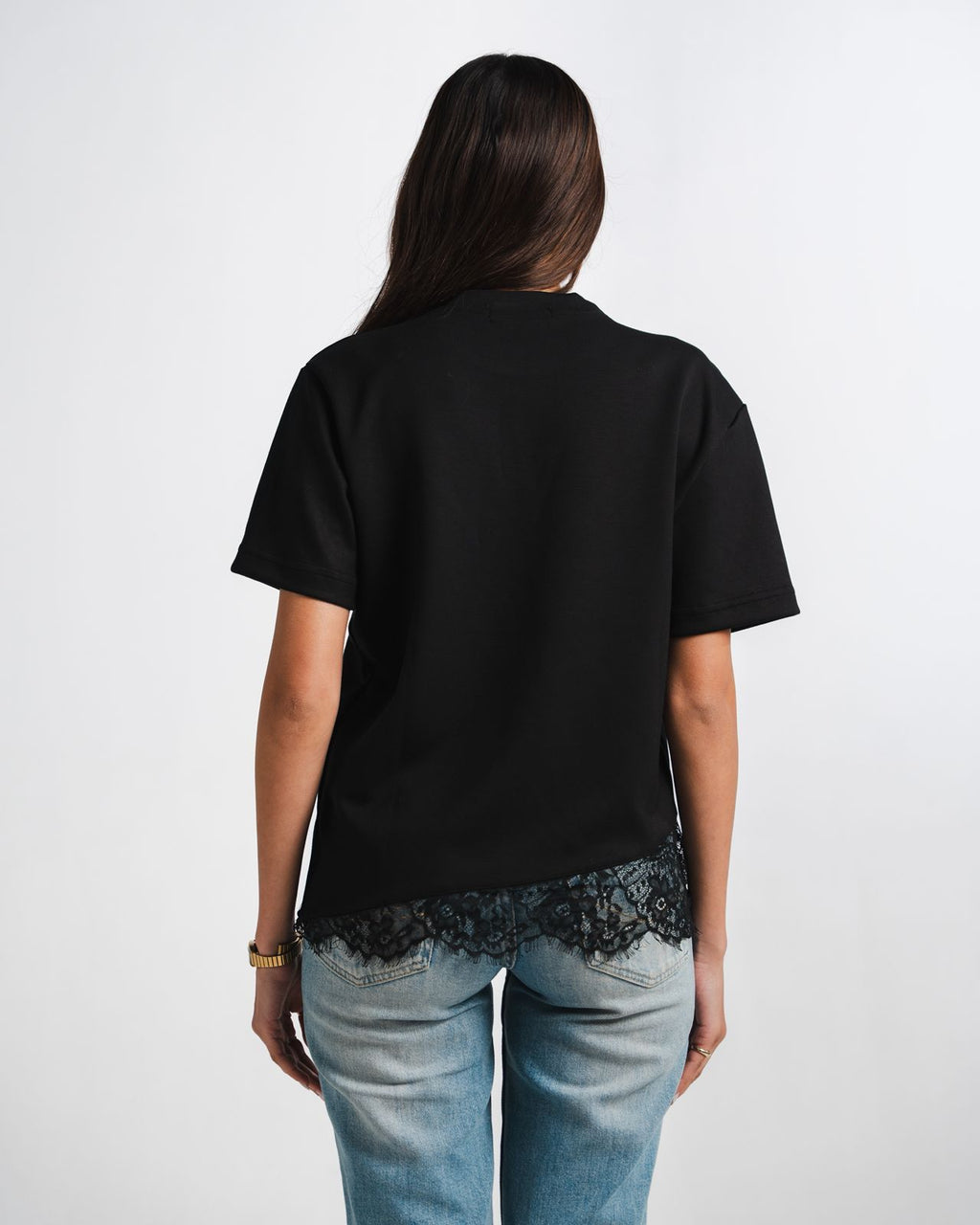 Black Lace Tee