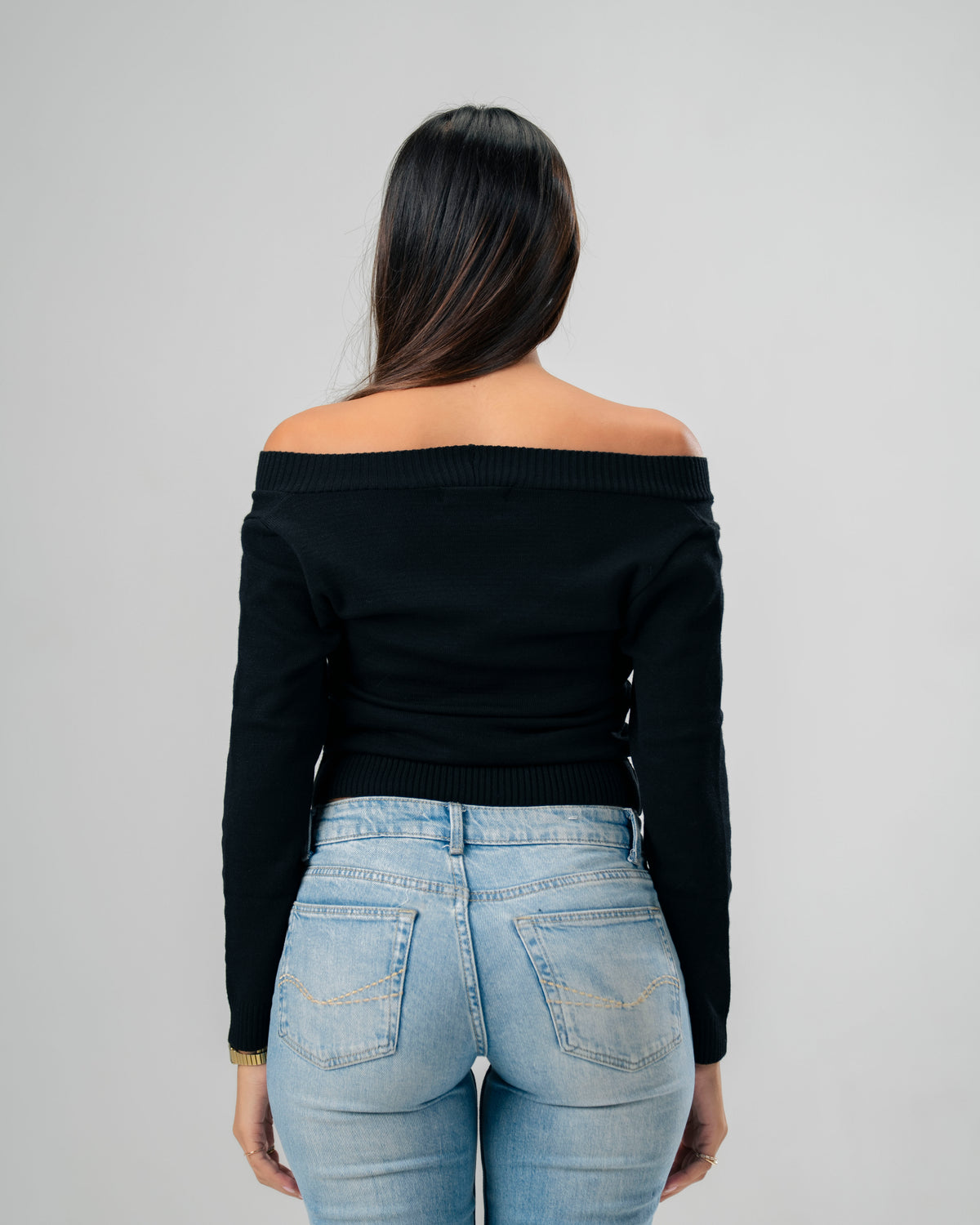 The Ballet Knit Sweater Black