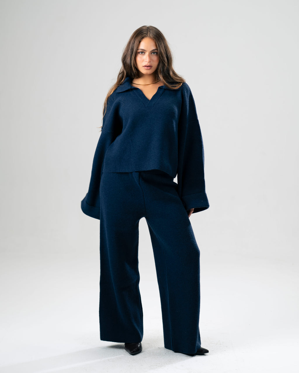 Knit Set Navy