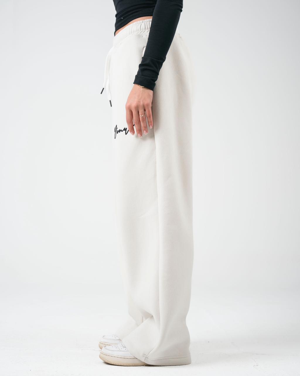 Light grey “SWEATPANTS”