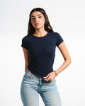 Navy Basic Top