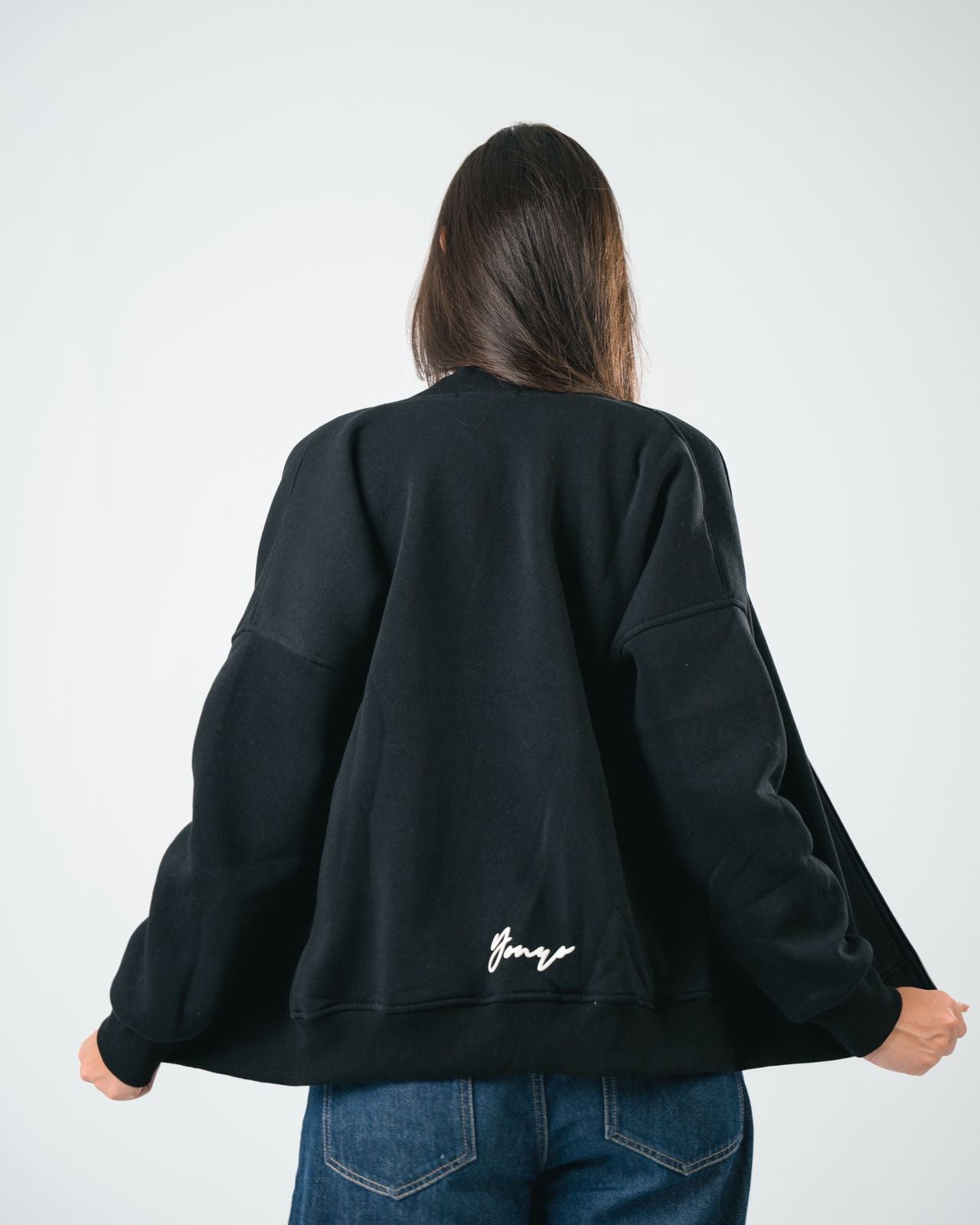Black Zip-Up Jacket
