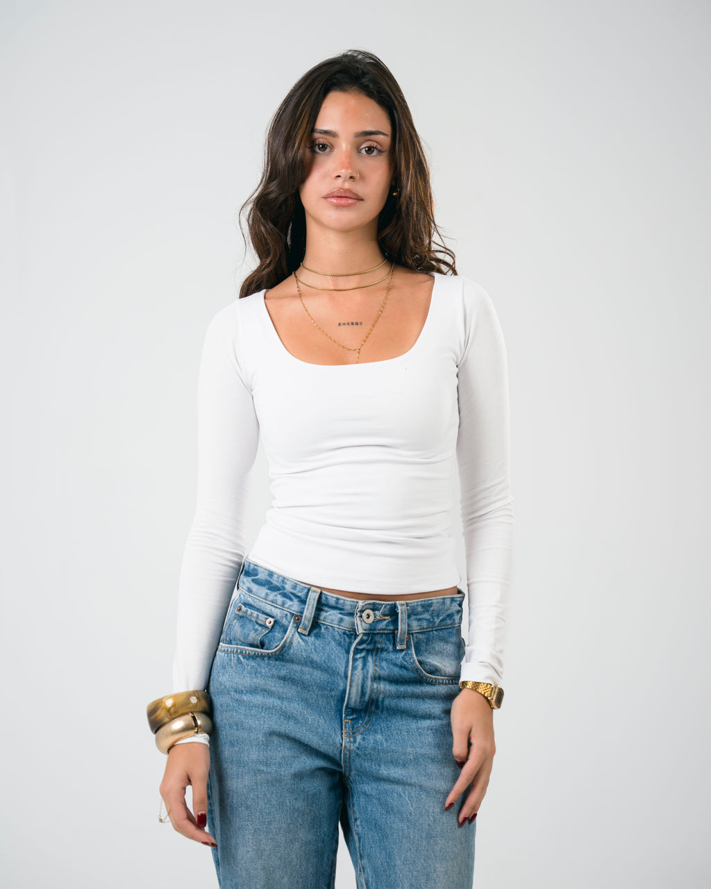Square White Top