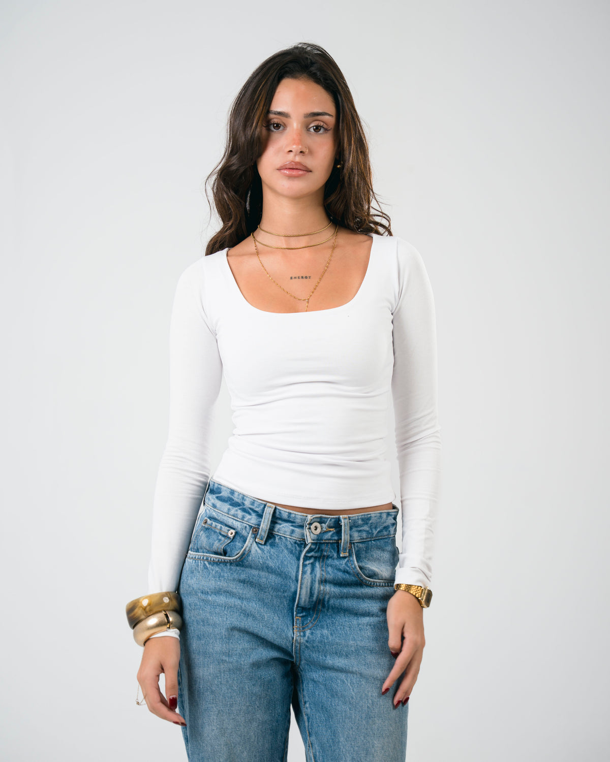 Square White Top