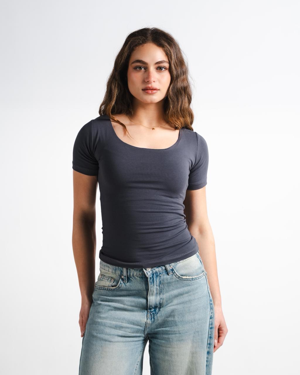 Dark grey Square Top