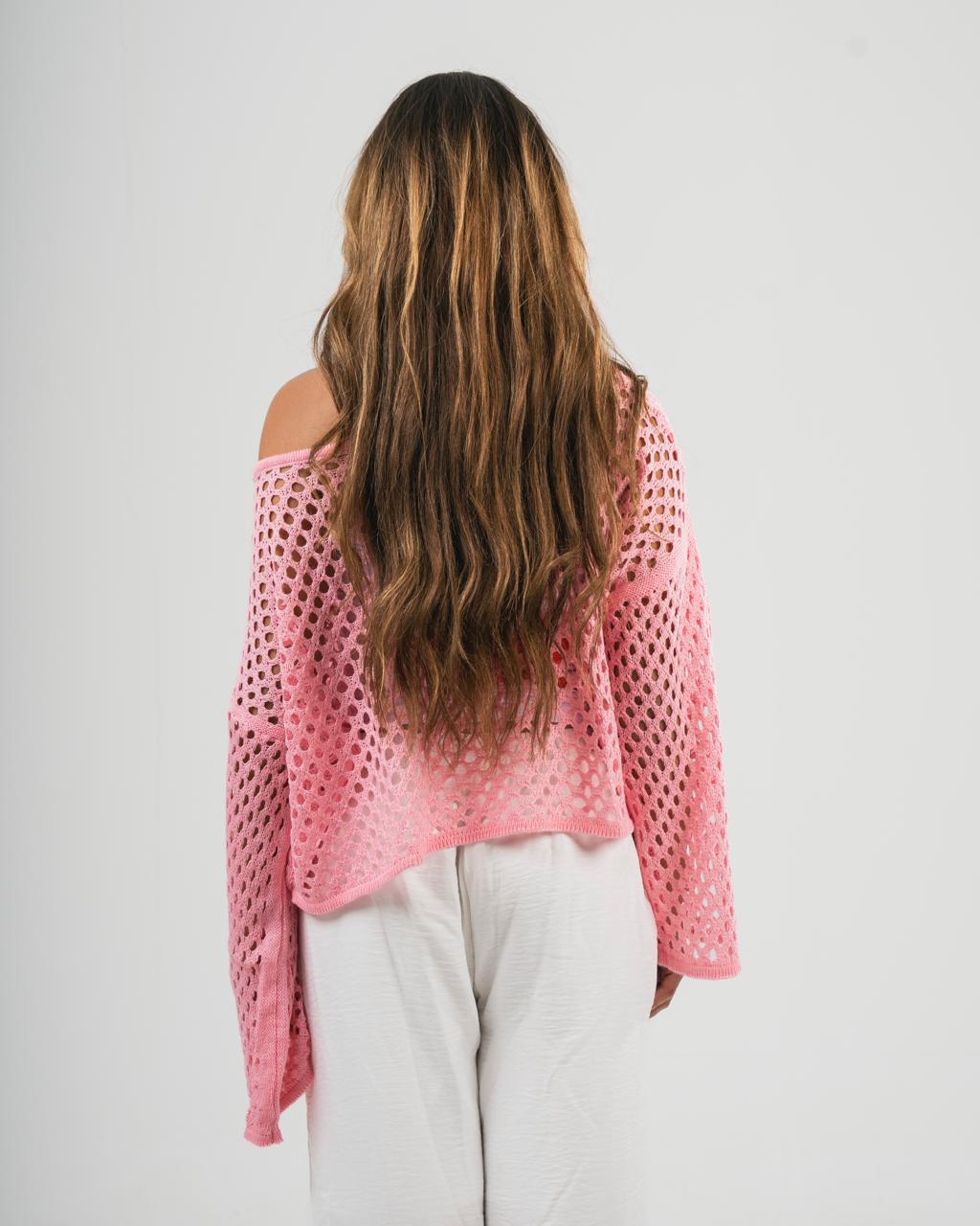 ★ ★Pink CKJ Off Duty Holiday Round Shoulde PINK 229_ed88fad4-da71-43f0-a054-