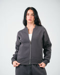 Dark grey Zip-Up Jacket