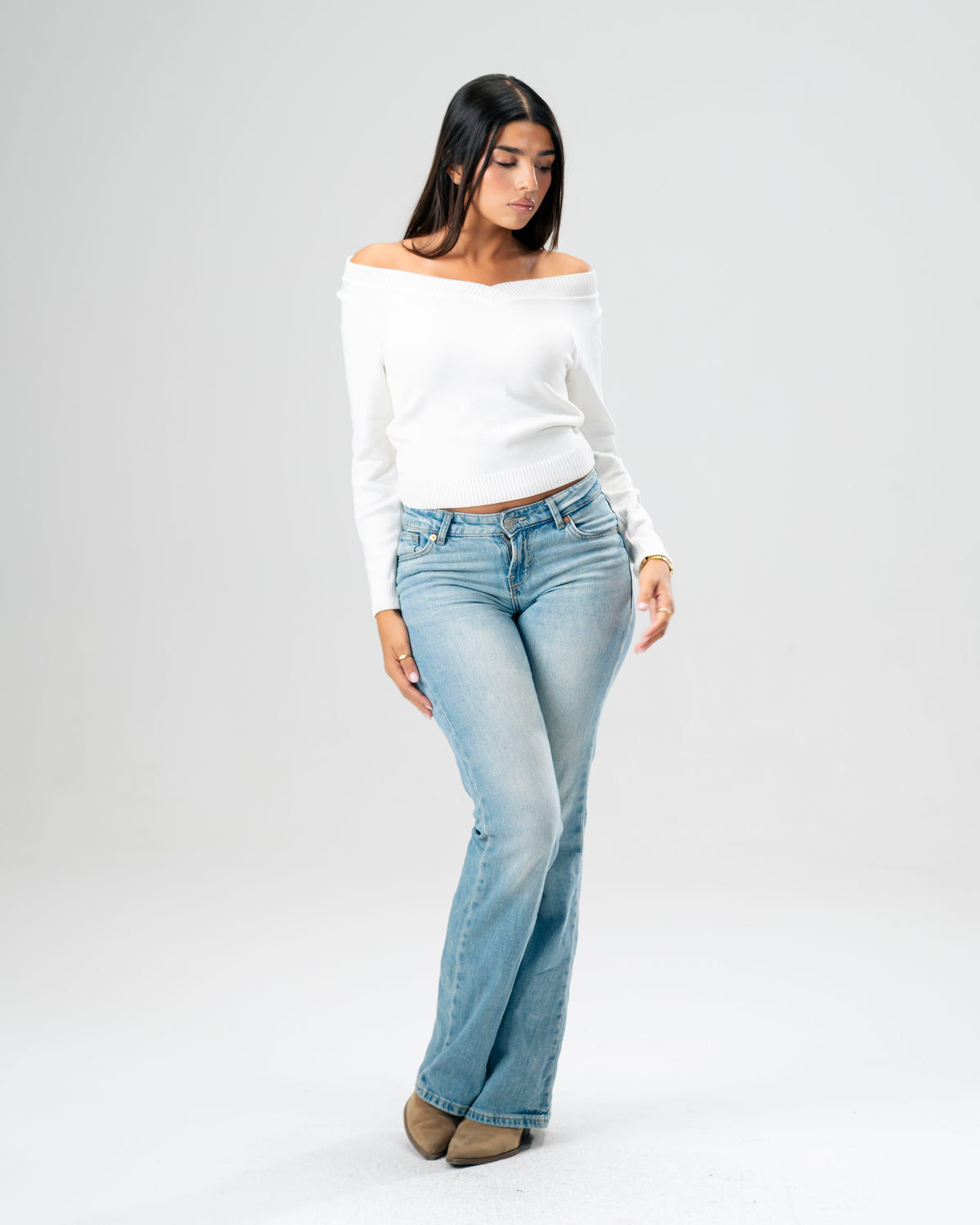 The Ballet knit Sweater White