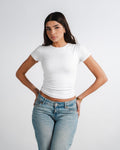 White Basic Top