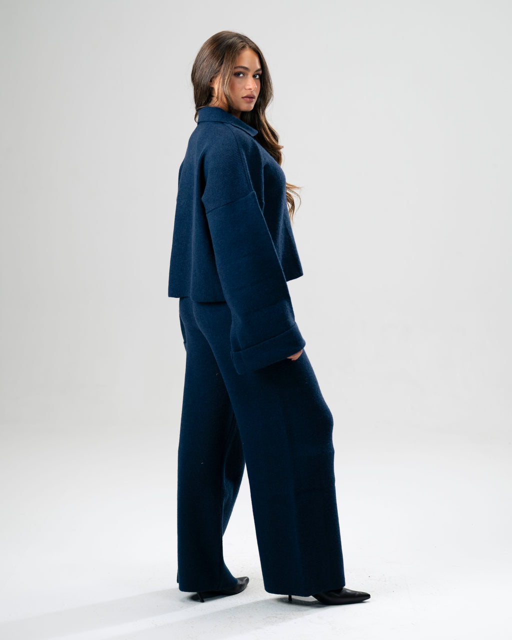 Knit Set Navy