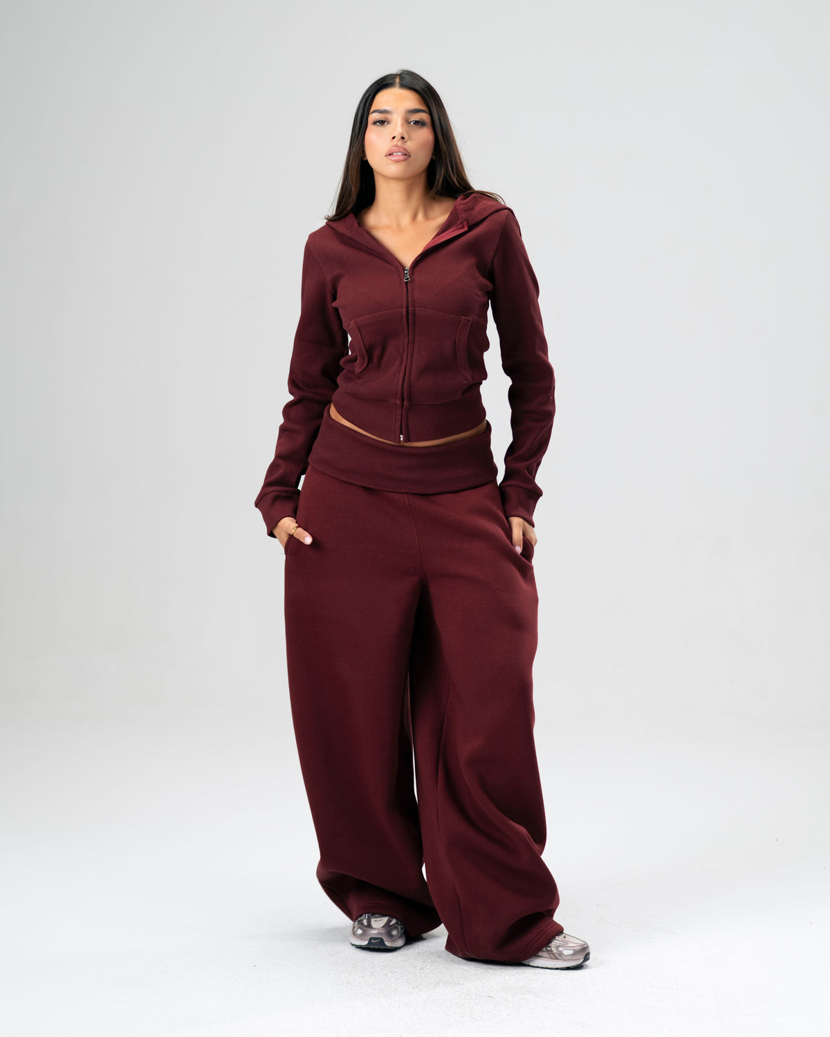 OFF-Duty Set in Burgundy