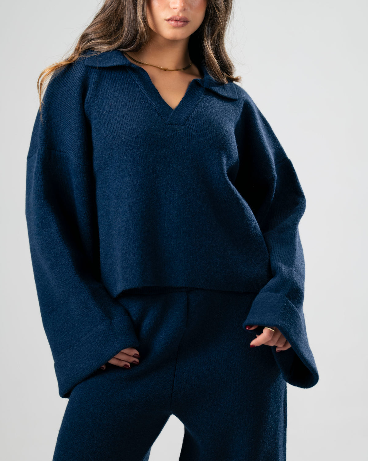 Knit Set Navy