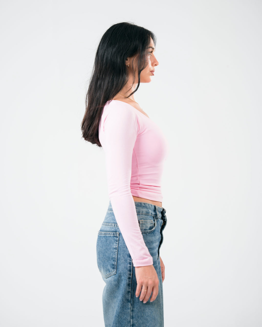 Square Pink Top