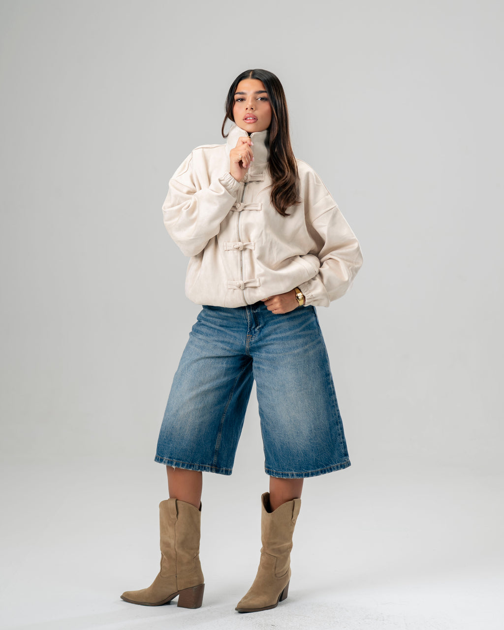 Off-Duty Jacket In Beige