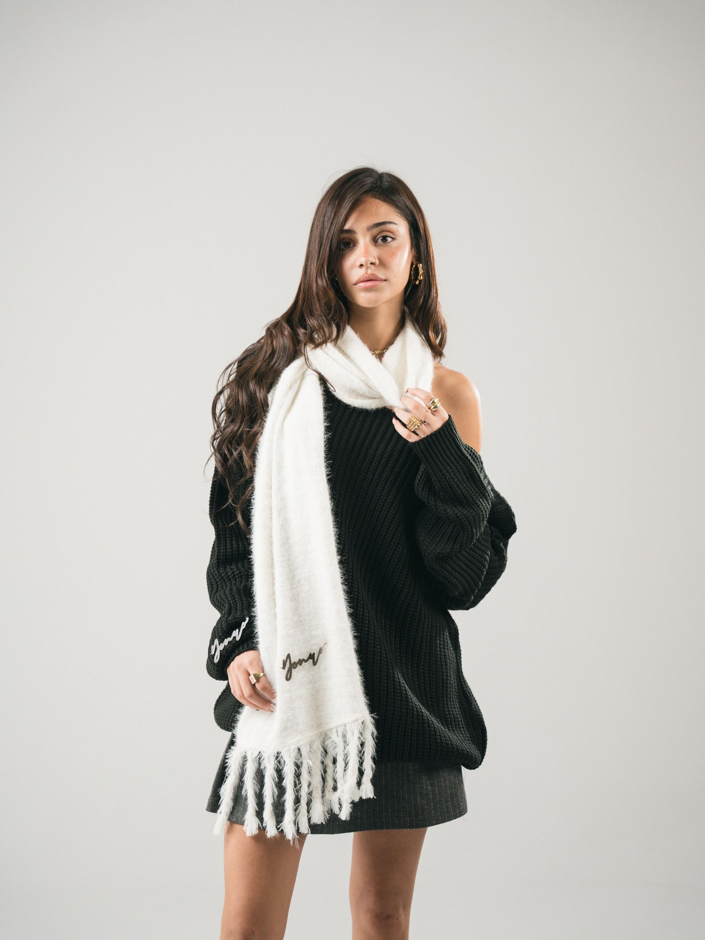 Off-White Metal Scarf