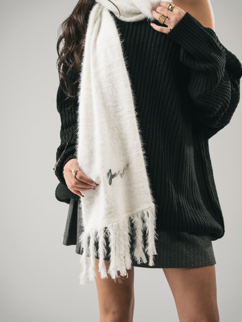 Off-White Metal Scarf
